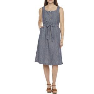 Liz Claiborne Sleeveless A-Line Dress